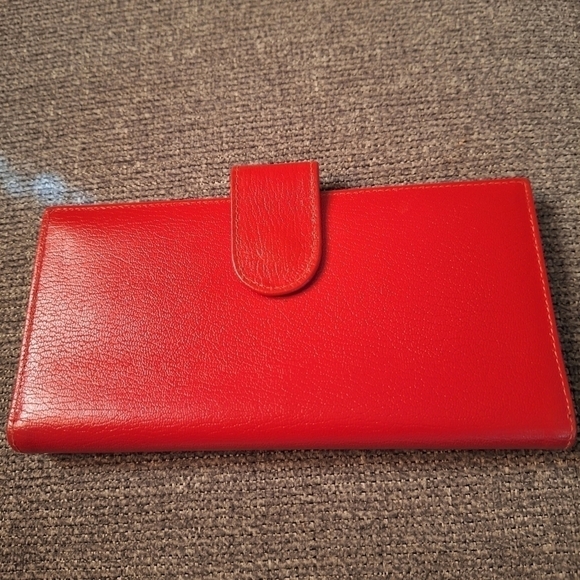 Baronet Cowhide Leather checkbook wallet - Picture 1 of 6